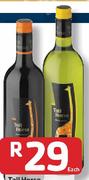 Tall Horse Cabernet Sauvignon,Chardonnay,Merlot,Pintage,Sauvignon Blanc Or Shiraz-750ml Each