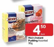Moirs Instant Pudding Assorted -90g Each