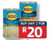 Koo Pie Apples-2 x 385g Each