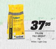 Tylon Tile White/Light Grey Grout-5kg