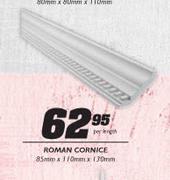 Roman Cornice-85mmx110mmx130mm Per Length