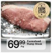 Farmstead Rump Steak-Per Kg