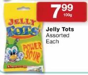 Jelly Tots Assorted-100g