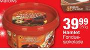 Hamlet Fonduesjokolade-250g