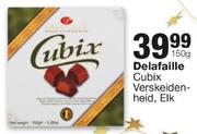 Delafaille Cubix Verskeidenheid-150g 