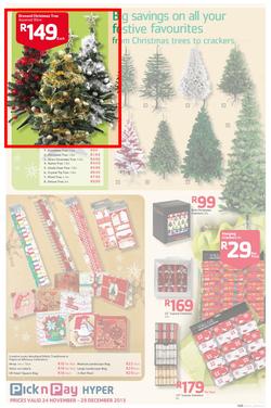 Pick n Pay Hyper: Save Big On All Your Favourites From Toys to Trees  ( 24 Nov - 29 Dec 2013), page 5