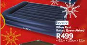 Intex Pillow Rest Raised Queen Airbed-152cmx203cmx22cm