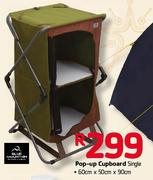 Blue Mountain Pop-Up Single Cupboard-60cmx50cmx90cm 