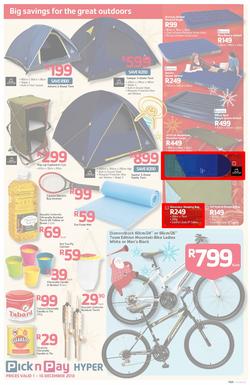 Pick n Pay Hyper: Save Big On All Your Holiday Favourites From Coolers To Camping Chairs  ( 01 Dec - 16 Dec 2013), page 5