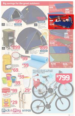 Pick n Pay Hyper: Save Big On All Your Holiday Favourites From Coolers To Camping Chairs  ( 01 Dec - 16 Dec 2013), page 5
