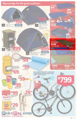 Pick n Pay Hyper: Save Big On All Your Holiday Favourites From Coolers To Camping Chairs  ( 01 Dec - 16 Dec 2013), page 5