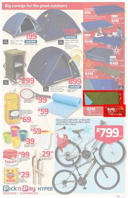 Pick n Pay Hyper: Save Big On All Your Holiday Favourites From Coolers To Camping Chairs  ( 01 Dec - 16 Dec 2013), page 5