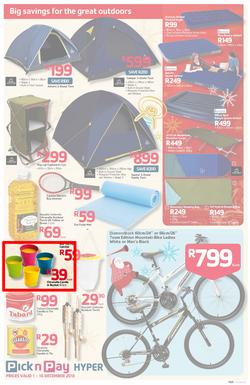 Pick n Pay Hyper: Save Big On All Your Holiday Favourites From Coolers To Camping Chairs  ( 01 Dec - 16 Dec 2013), page 5