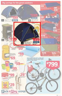 Pick n Pay Hyper: Save Big On All Your Holiday Favourites From Coolers To Camping Chairs  ( 01 Dec - 16 Dec 2013), page 5