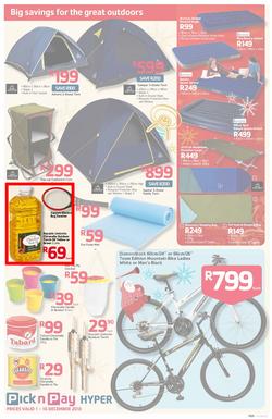 Pick n Pay Hyper: Save Big On All Your Holiday Favourites From Coolers To Camping Chairs  ( 01 Dec - 16 Dec 2013), page 5