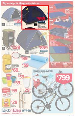 Pick n Pay Hyper: Save Big On All Your Holiday Favourites From Coolers To Camping Chairs  ( 01 Dec - 16 Dec 2013), page 5