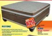 Restonic Breeze Master Double Base Set