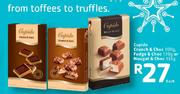 Cupido Crunch&Choc-100g, Fudge&Choc-120g Or Nougat&Choc-135g Each