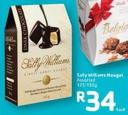  Sally Williams Nougat Assorted-125/150g Each