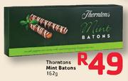Thorntons Mint Batons- 162g