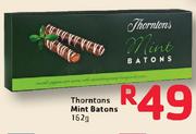Thorntons Mint Batons-162g
