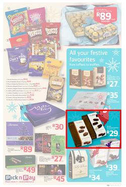 Pick n Pay : Save Big On All Your Festive Favourites From Choccies To Champers ( 17 Dec - 29 Dec 2013), page 5