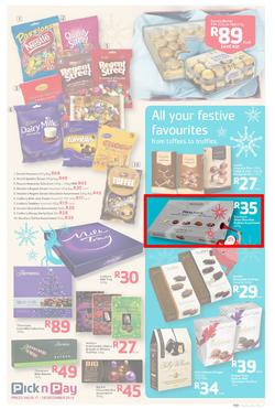 Pick n Pay : Save Big On All Your Festive Favourites From Choccies To Champers ( 17 Dec - 29 Dec 2013), page 5