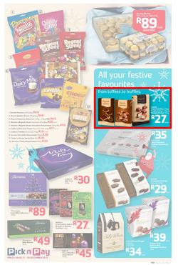 Pick n Pay : Save Big On All Your Festive Favourites From Choccies To Champers ( 17 Dec - 29 Dec 2013), page 5