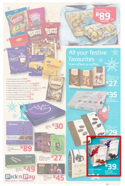 Pick n Pay : Save Big On All Your Festive Favourites From Choccies To Champers ( 17 Dec - 29 Dec 2013), page 5