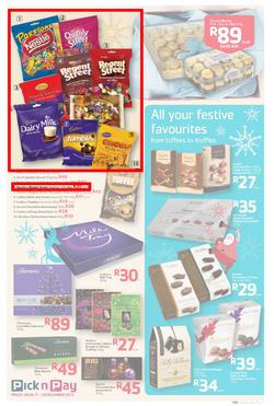 Pick n Pay : Save Big On All Your Festive Favourites From Choccies To Champers ( 17 Dec - 29 Dec 2013), page 5