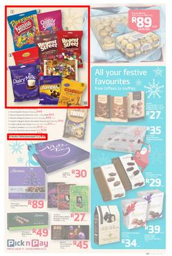 Pick n Pay : Save Big On All Your Festive Favourites From Choccies To Champers ( 17 Dec - 29 Dec 2013), page 5