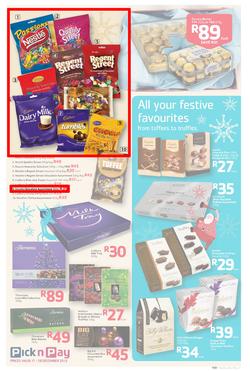 Pick n Pay : Save Big On All Your Festive Favourites From Choccies To Champers ( 17 Dec - 29 Dec 2013), page 5