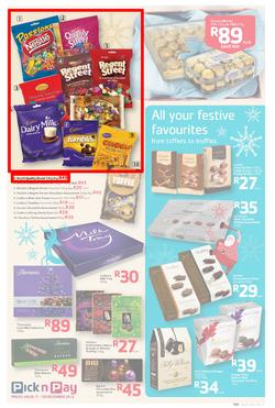 Pick n Pay : Save Big On All Your Festive Favourites From Choccies To Champers ( 17 Dec - 29 Dec 2013), page 5