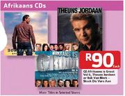 Afrikaans CD Is Groot Vol 6, Theuns Jordaan Or Bok Van Blerk-Steek Die Vure Aan-Each