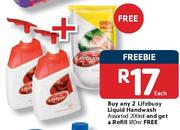 Lifebuoy Liquid Handwash Assorted-2 x 200ml