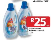  Sta-Soft Fabric Softener Assorted-2L Each
