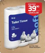 PnP 2 - Ply Toilet Tissue Assorted - 9's