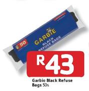 Garbie Black Refuse Bags - 50's