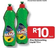 Maq Dishwashing Liquid - 750ml Each