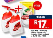 Lifebuoy Liquid Handwash Assorted-2 x 200ml