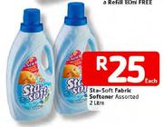 Sta-Soft Fabric Softener Assorted-2L Each