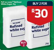 PnP No Name Refined White Sugar-2x2Kg