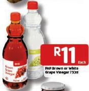 PnP Brown Or White Grape Vinegar-750Ml Each