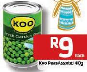 Koo Peas-410G