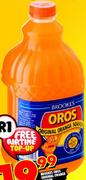 Brookes Oros Original Orange Squash-2L 