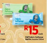 PnP Fabric Softner Refills Assorted-500ml Each