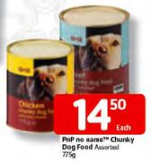 PnP No Name Chunky Dog Food Assorted-775g Each