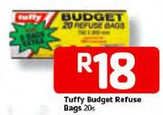 Tuffy Budget Refuse Bag-20's pack