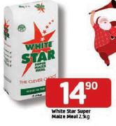 White Star Super Maize Meal - 2.5Kg