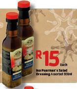Ina Paarman's Salad Dressing Assorted-300ml Each